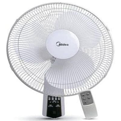 Midea Wall Fan with Remote, White FW407JR