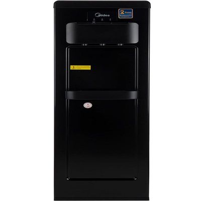 Midea Water Dispenser, Top Loading, 3-taps Equipped with Hot Cold And Ambient Temperature, Floor Standing, Child Safety Lock for Faucet, Best Home, Office & Pantry, Black, YL1917SAE