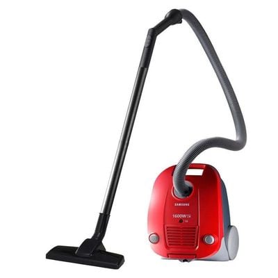 Samsung VCC4130 Vacuum Cleaner 1600 Watt, Red