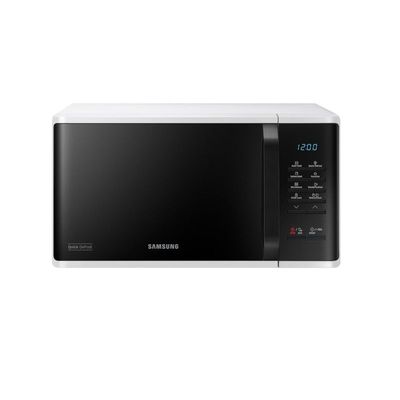 Samsung 23 Liters Solo Microwave with Quick Defrost, White - MS23K3513AW