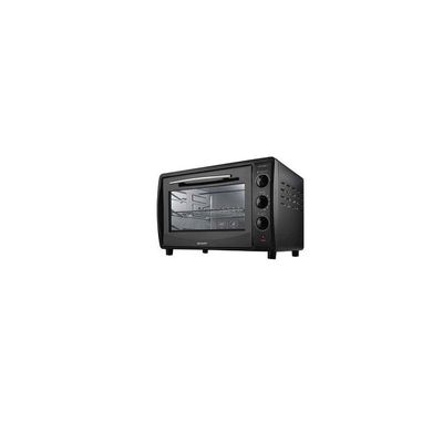 Sharp 42L 1800W Double Glass Electric Oven With Rotisserie & Convection, Eo-42Nk-3, Black