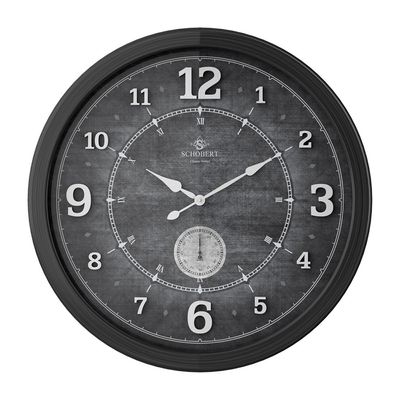 Big Wooden Wall Clock 6780 70cm Italian Design Silent Silky Move 