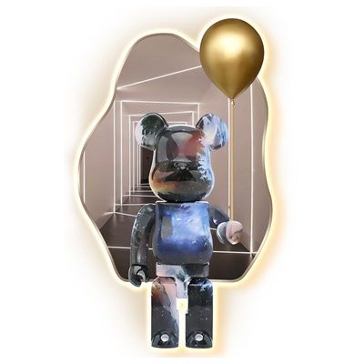 Wall Decor Bear Balloon with LED