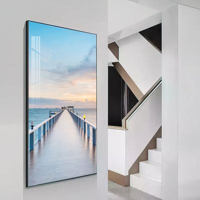 Sea Ocean Sky bridge landscape Painting