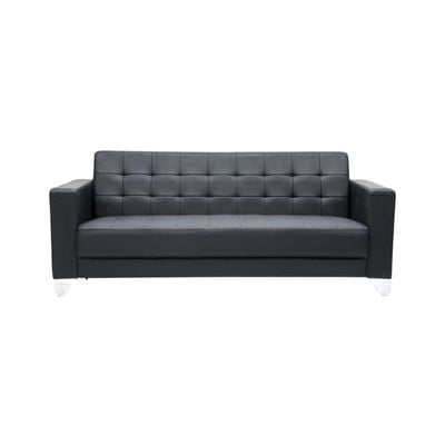 Luxury Sofa Set Modern Design Sectional Couch For Living Room 5 Seater Sofa Set Black (3+1+1)