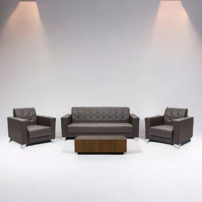 Luxury Sofa Set Modern Design Sectional Couch For Living Room 5 Seater Sofa Set Coffee (3+1+1)