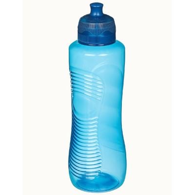 Sistema 800ml Gripper Bottle (Blue): Leakproof & BPA-Free- Large Capacity, Perfect for On-the-Go - Easy Grip & Portable