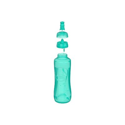 Sistema 800ml Gripper Bottle (Green): Leakproof & BPA-Free- Large Capacity, Perfect for On-the-Go - Easy Grip & Portable