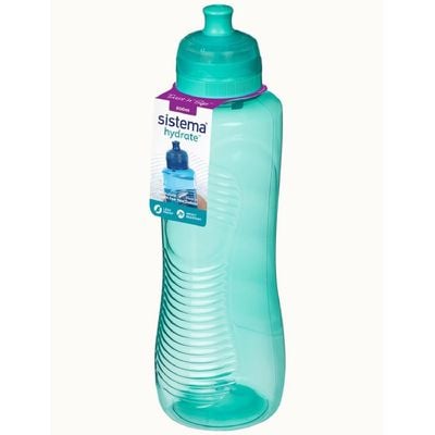 Sistema 800ml Gripper Bottle (Green): Leakproof & BPA-Free- Large Capacity, Perfect for On-the-Go - Easy Grip & Portable