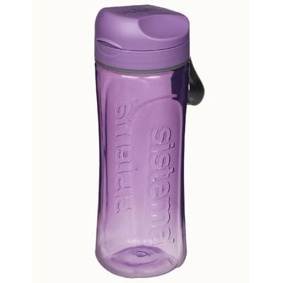 Sistema 600ml Tritan Swift Bottle (Purple): Lightweight & Durable - Great for Gym & Fitness Activities - Leakproof, BPA-Free & Easy to Clean