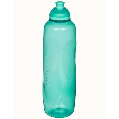 Sistema 600ML Helix Squeeze Bottle for school, sports & on the go, comes with Twist ‘n’ Sip lid, easy grip shape, Leak proof, Impact Resistant. Dishwasher safe & BPA Free, Green