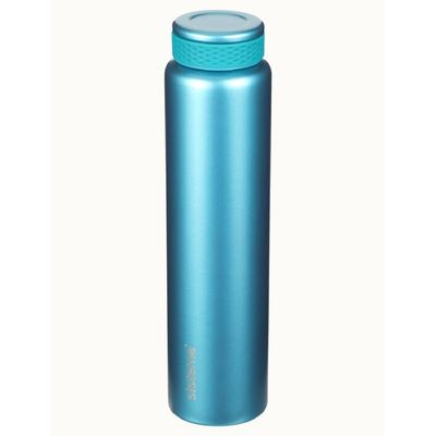 Sistema 280ML Chic Stainless-Steel Bottle, designed with double walled insulation and 100% Leak Proof to keep drinks Hot & Cool, BPA Free. Teal.