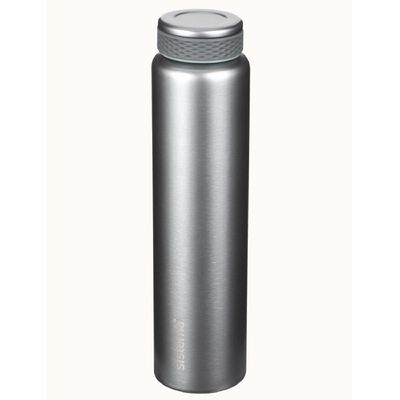 Sistema 280ML Chic Stainless-Steel Bottle, designed with double walled insulation and 100% Leak Proof to keep drinks Hot & Cool, BPA Free. Silver.