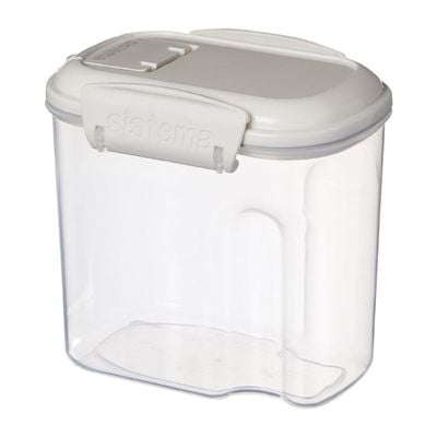 Sistema Bake It Mini Bakery 285ML, is stackable and perfect for storing smaller baking ingredients, and its Microwave, Dishwasher safe and BPA Free.