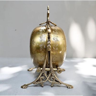Quesera Brass unique Foldable platter /  dry fruit holder/ dates box/ cookie box