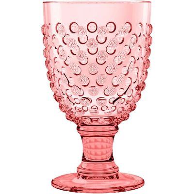 TarHong 17oz Hobnail Goblet Pink