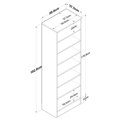 Home Canvas Elegance 14 Pairs Tall Shoe Storage Cabinet White