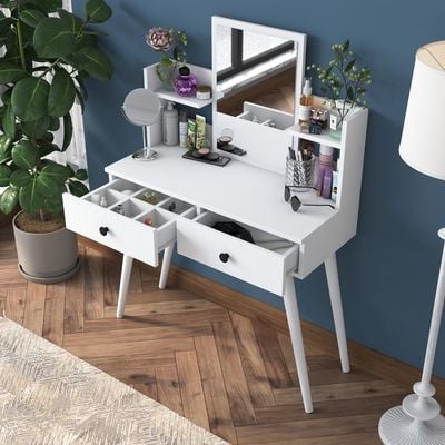 Home Canvas GlamourGaze Dressing Unit White 