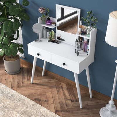 Home Canvas GlamourGaze Dressing Unit White 