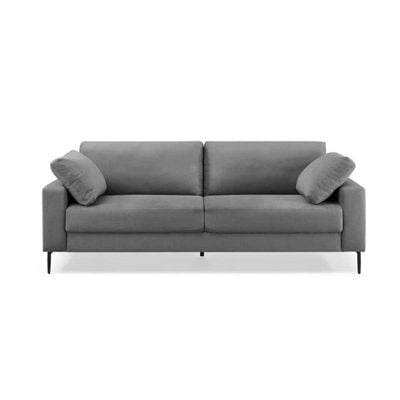 Jeses 3 Seater Fabric Sofa |GREY