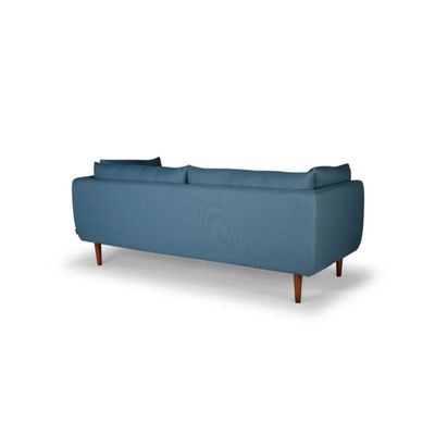 Aquarius 3 Seater Fabric Sofa| LIGHT BLUE