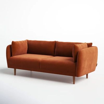 Aquarius 3 Seater Fabric Sofa| BROWN