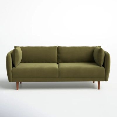 Aquarius 3 Seater Fabric Sofa| GREEN