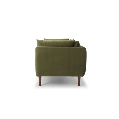 Aquarius 3 Seater Fabric Sofa| GREEN