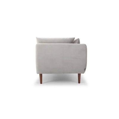 Aquarius 3 Seater Fabric Sofa| LIGHT GREY