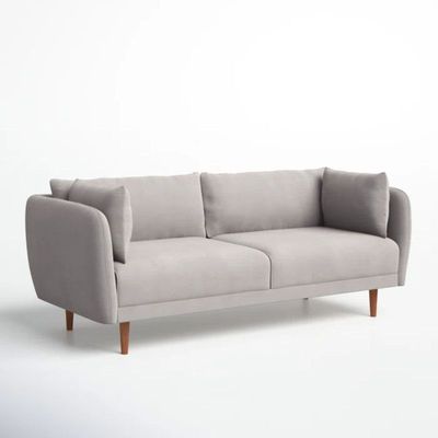 Aquarius 3 Seater Fabric Sofa| LIGHT GREY