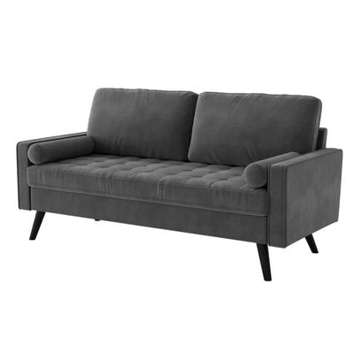 Brumback 3 Seater Fabric Sofa| GREY