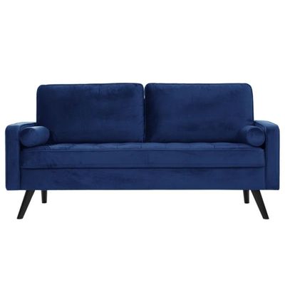Brumback 3 Seater Fabric Sofa| BLUE
