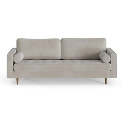 Geo 3 Seater Fabric Sofa| LIGHT GREY