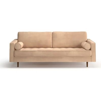 Geo 3 Seater Fabric Sofa| SAND