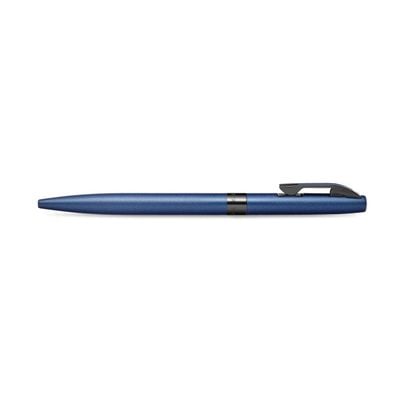 Sheaffer® REMINDER 9017 Matte Blue Ballpoint Pen With Black PVD Trim