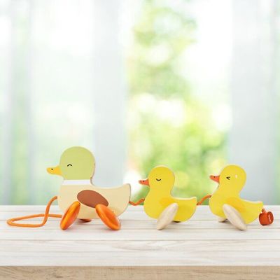 Classic World Pull Along Padding Duck, Soft & Cuddly, learning toys for babies

pen_spark