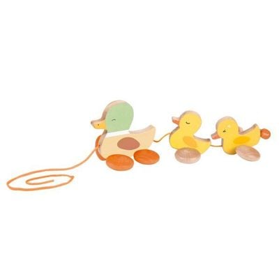 Classic World Pull Along Padding Duck, Soft & Cuddly, learning toys for babies

pen_spark