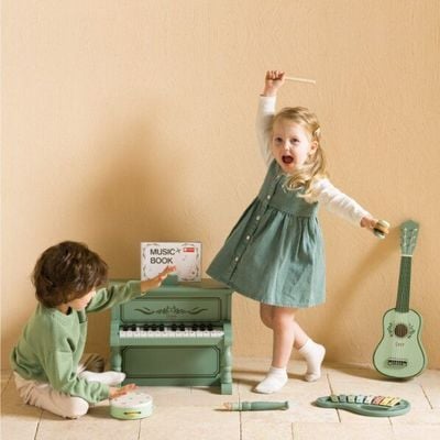 Classic World Musical Instruments for Toddlers Vintage Style It’s a toy instrument for pretend play and musical toys for early learning