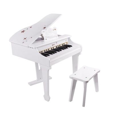 Classic World Grand Piano (White): Let the Music Begin, it’s a musical toys for early learning and educational toys for toddlers