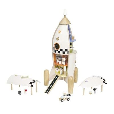 Classic World Blast Off! Pretend Play Rocket Ship, it’s a toddler space exploration toy and educational toys for toddlers