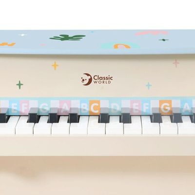 Classic World Iris Piano: Spark Their Musical Journey, it’s a pretend play toys for toddlers and early musical development toys