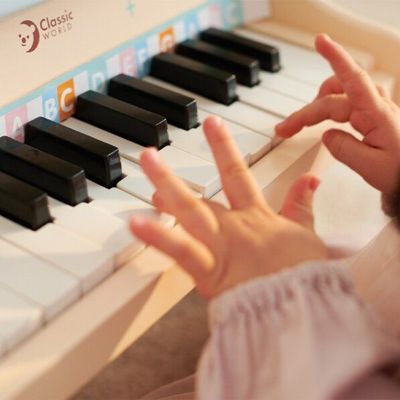 Classic World Iris Piano: Spark Their Musical Journey, it’s a pretend play toys for toddlers and early musical development toys