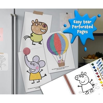 Phidal Eone Peppa Pig Deluxe Poster Paint & Color