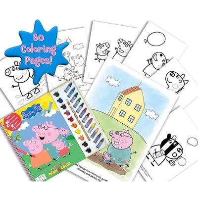 Phidal Eone Peppa Pig Deluxe Poster Paint & Color