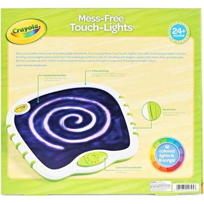 Crayola Mess Free Touch Lites: Creative playset for children - Light-up drawing pad - Portable drawing kit