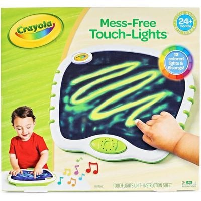 Crayola Mess Free Touch Lites: Creative playset for children - Light-up drawing pad - Portable drawing kit