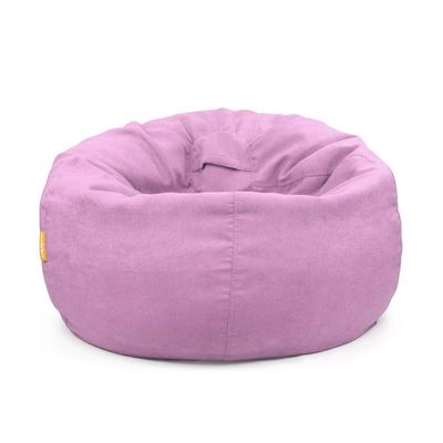 Jumbble Oasis Soft Weave Bean Bag with Removable Layer [Washable] | Cozy Bean Bag Ideal for Indoor Lounging | Kids & Adult | Soft Fabric | Filled with Polystyrene Beads(Kids, Pink)