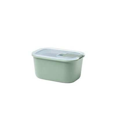 Mepal EasyClip 15oz/450ml - Premium Leakproof & Airtight Food Storage, BPA-Free Lid | One-Click Open & Close System | Nordic Sage | Made in Holland