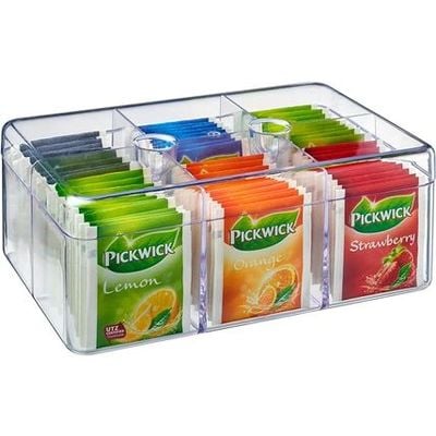 Mepal Tea box Rectangular Clear