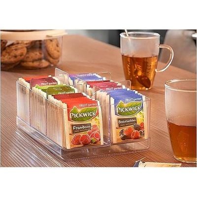 Mepal Tea box Rectangular Clear